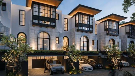 Penampakan rumah elite Kemang, Precium Simatupang